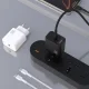 Dudao A27PCEU PD 30W GaN USB-C Wall Charger with USB-C Cable - Black