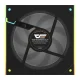 Kompiuterio korpuso ventiliatorius Darkflash DM8 LINE PWM ARGB, juodas