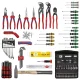 Įrankių lagaminas su įrankiais KNIPEX BIG Basic Move Mechanics 00 21 06 M ant ratukų, 79 vnt.