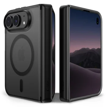 Tech-Protect MagPeak MagSafe CC case for iPhone Duo, matte black
