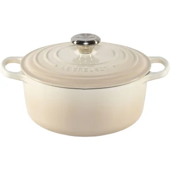Ketaus puodas Le Creuset Signature 24 cm, 4,2 l, Meringue