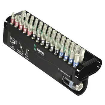Wera Bit-Check 30 Stainless 1 antgalių rinkinys, 30 dalių