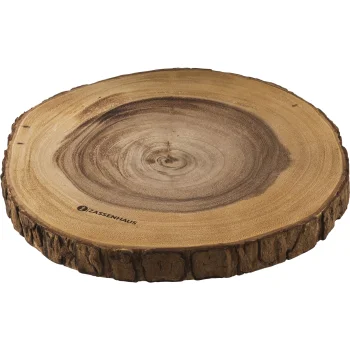 Zassenhaus Acacia apvali serviravimo lėkštė, 32 cm, akacijos mediena