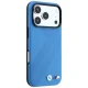 BMW M Tire Track Metal Logo MagSafe dėklas skirtas iPhone 17 Pro / 18 Pro, mėlynas