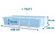 Karkasinis baseinas Intex 28273, 450x220x84 cm, 7127 l
