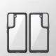Dėklas Samsung Galaxy S22+ (S22 Plus) Outer Space Case su TPU rėmeliu, mėlynas