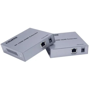 HDMI plėtiklis per Cat5e/Cat6 kabelį iki 120m, 4K, POC, IR