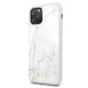 Guess iPhone 11 Pro Case Marble Collection, White