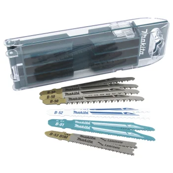 Siaurapjūklio pjūklelių rinkinys Makita B-44426, 10 vnt.