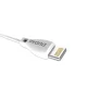 Dudao USB to Lightning Cable, 2.4A, 1m, White