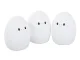 Kids LED RGB Night Light, Silicone Egg, White