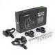 Rockbros LP-R LOOK sistemos plento pedalai, juodi