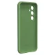 Etteri Silicone Case dėklas Samsung Galaxy S24 FE, šviesiai žalias