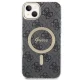 Guess GUBPP14MH4EACSK dėklo ir įkroviklio rinkinys iPhone 14 Plus, juodas