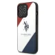 Apple iPhone 14 Pro Max 6.7\'\' US Polo Tricolor Embossed Case Cover (USHCP14XPSO3), White