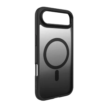 Puro iPhone 17 Air dėklas Gradient TPU MagSafe, juodas