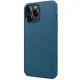 Nillkin Super Frosted Shield dėklas iPhone 13 Pro Max, mėlynas