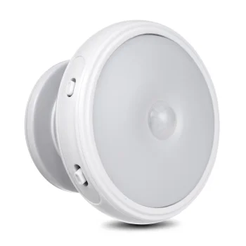 Maclean MCE223 LED lempa su judesio ir sutemų jutikliu, balta