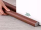 Putplasčio durų sandariklis nuo skersvėjo 96 cm, rudas