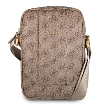 Planšetinio kompiuterio krepšys Guess 4G Uptown 10", rudas