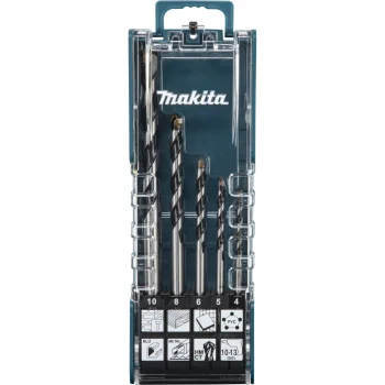 Universalių grąžtų rinkinys Makita E-14255 TCT, 5 vnt.