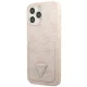 Guess iPhone 13 Pro Max Case 4G Triangle Logo Cardslot, Pink