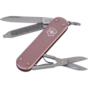 Victorinox Classic SD Precious Alox Pocket Knife Gentle Rose
