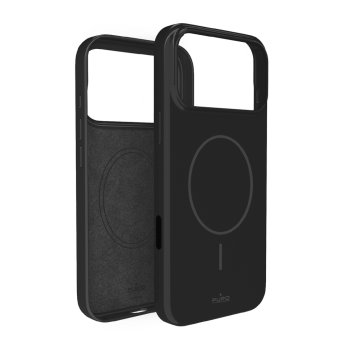 Puro Pulse dėklas, skirtas iPhone 17 Pro Max, juodas