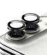 Ringke Camera Frame Protector for iPhone Duo, black, 2-pack