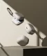 Ausinių dėklas Ringke Silicone Case, Samsung Galaxy Buds 4 / 4 Pro, smėlio spalvos