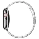 Spigen Modern Fit dirželis, skirtas Apple Watch 4/5/6/7/8/SE (38/40/41 mm), sidabrinis