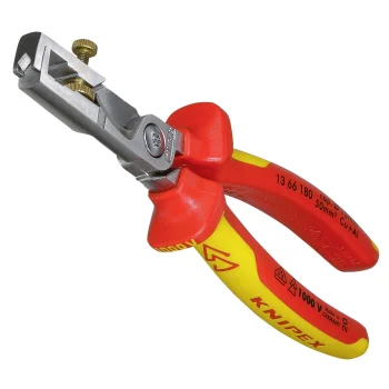 KNIPEX 13 66 180 StriX kabelių žirklės su izoliacijos pašalinimo funkcija