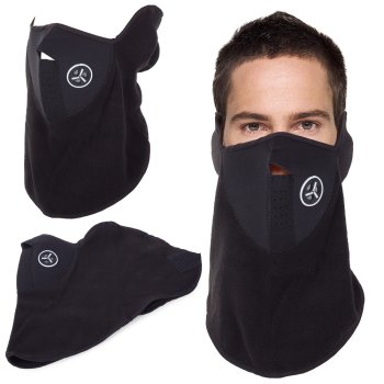Thermal Balaclava Face Mask for Motorcycle Skiing Cycling, Black