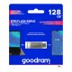 Goodram ODA3 128GB USB 3.2 atmintinė Type-A / Type-C, sidabrinė