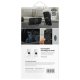 Uniq Keva Air dėklas iPhone 16 Pro Max telefonui, juodas (carbon black)