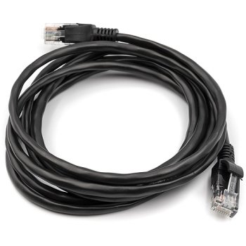 Cat5E UTP Network Patch Cable 2m Black