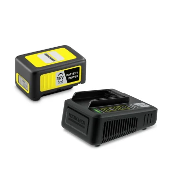 Akumuliatoriaus ir įkroviklio rinkinys Kärcher Starter Kit Battery Power 36/25 36 V 2.5 Ah
