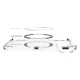 Spigen Ultra Hybrid Pro MagSafe dėklas iPhone Duo, Clear / White