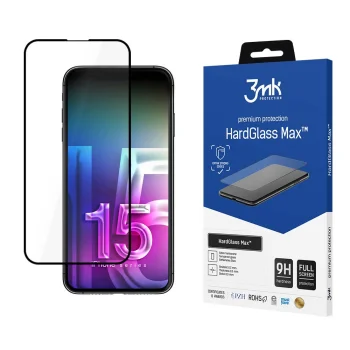 Apsauginis stiklas 3Mk Protection HardGlass Max skirtas Apple iPhone 15 Pro Max