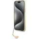 Guess dėklas iPhone 15 Pro Max telefonui 4G Charm, pilkas