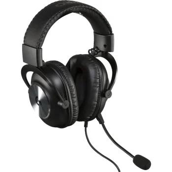 Logitech G PRO X žaidimų ausinės su stovu 991-000358, juodos