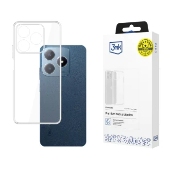 3Mk Protection Clear Case dėklas Realme C63, skaidrus