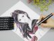 Dvipusių alkoholinių markerių rinkinys Touch, 40 vnt. su dėklu