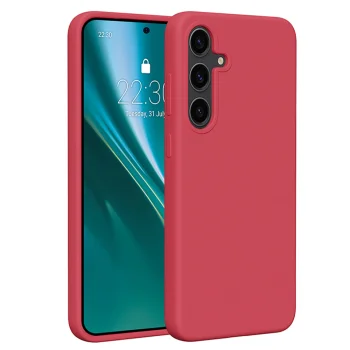Etteri Silicone dėklas Samsung Galaxy S24 Plus telefonui, Aviečių