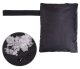 Insulated Outdoor Tap Cover for Winter Frost Protection, 21x14 cm, Black