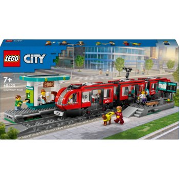LEGO City 60423 Miesto tramvajus ir stotelė