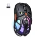 Belaidė žaidimų pelė ONIKUMA DM02, 12800 DPI, juoda