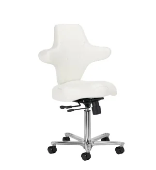 Reguliuojama meistro kėdė Case Azzurro Special 152, balta