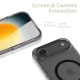Tech-Protect iPhone 17 Air dėklas MagFlex MagSafe, matinis juodas