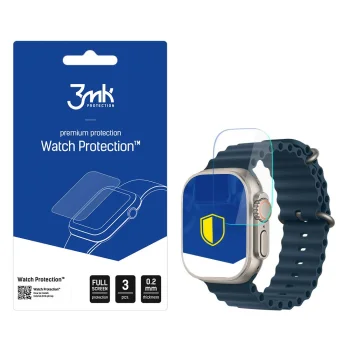 „3MK FlexibleGlass Lite“ apsauginis stiklas, skirtas „Apple Watch Ultra / Ultra 2“